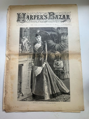 1891 harper bazar - harper’s,