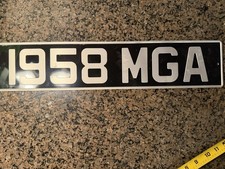 1958 MG MGA DECORATIVE REPLICA METAL SIGN