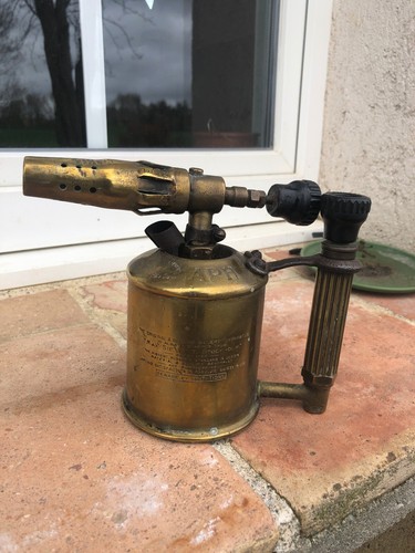 Ancienne lampe souder - ancienne,
