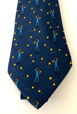 Hermes Tie Tie Tie Tie 7551A - Jazz Design Motifs