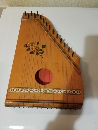 Cithare ancienne harpe - ancienne,