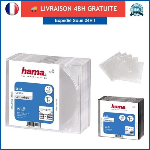 Hama boîtiers slim - hama, cd