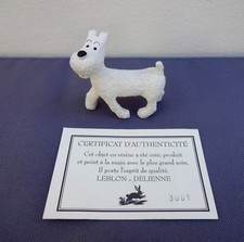 Extremely Rare! Tintin Snowy Walking Leblon Delienne Small Figurine LE Statue