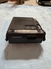 Sanyo TPM 2100 Mini TV VHF/UHF AM/FM Radio Portable Free Shipping