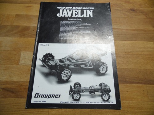 Graupner manuel javelin - graupner,