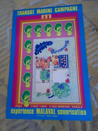 Affiche malaval transat - malaval,