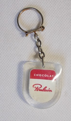 Porte clés chocolat poulain - chocolat,