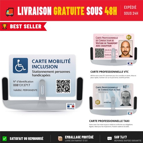 Support carte cmi pmr - support, de