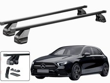 Barres de Toit Pour Mercedes Classe A (W177) 5 Portes De 2018- MENABO Noir