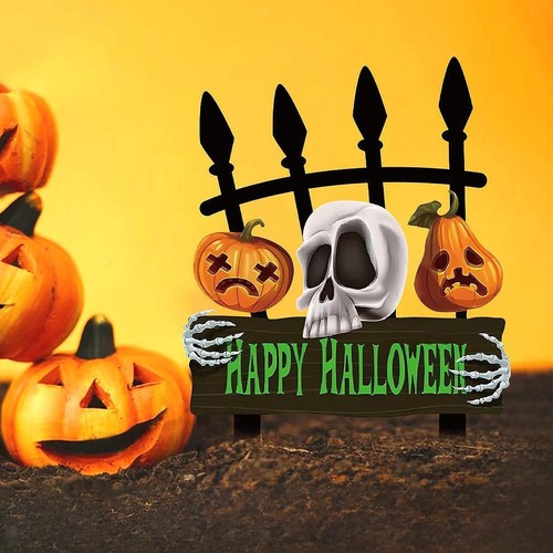 Décoration halloween fer - en,
