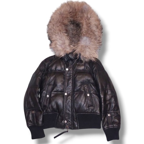 Dsquared2 leather puffer - dsquared2,