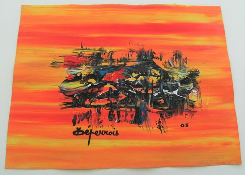 Tableau peinture acrylique