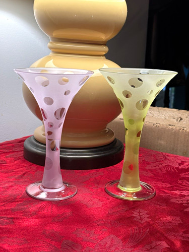 Art deco frosted polka dot - deco,