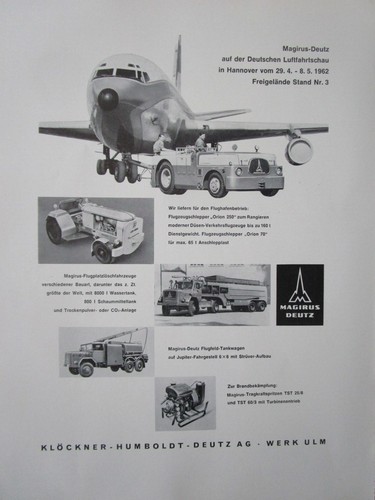 1962 pub khd magirus - 4/1962, deutz