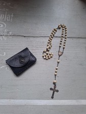 Ancien Chapelet et son étui