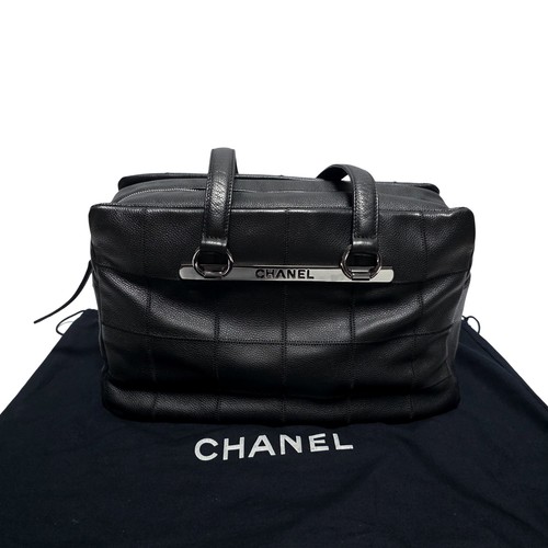 Chanel sac bowling cuir - chanel,