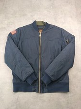 Blouson Bombers Schott Bleu