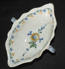 Antique 18th Century Earthenware Sauce Bowl