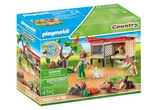 Clapier playmobil campagne - clapier,