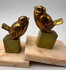 Pair of Art Deco Book-end Bird Bookends