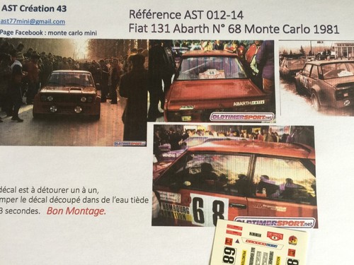 Decal calca decalc fiat - decal, 1