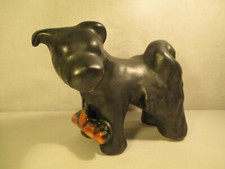 Bernhadiner Dog Art Deco Ceramic Figurative