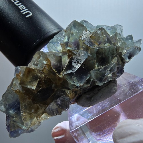 Cubes fluorite fantômes - fluorite,