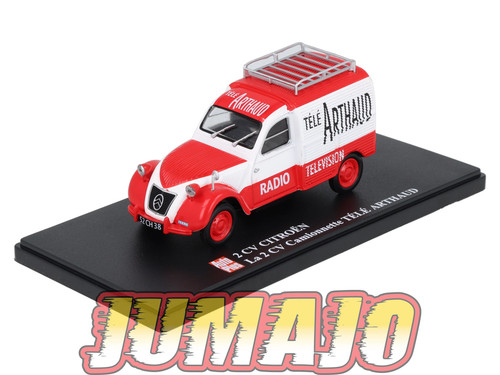 2cvap59 voiture eligor - 1/43,