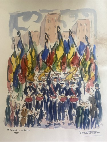 Watercolor parade november - watercolor, 11