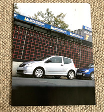 CITROEN C2 VTR -  FRAMEABLE COLLECTIBLE ORIGINAL CLASSIC CAR IMAGE