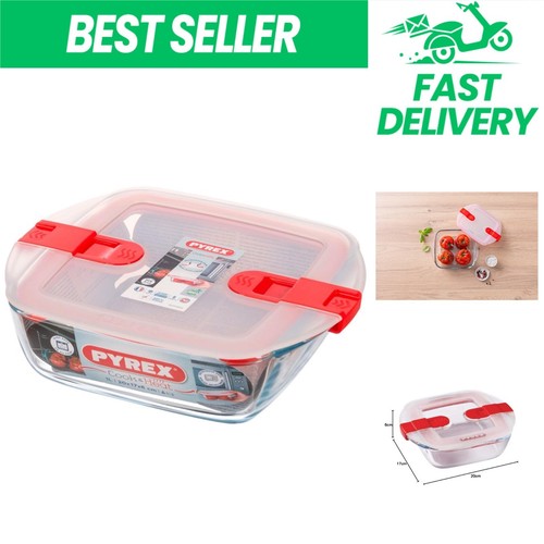 Pyrex plat carré - carré, verre