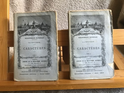 Bruyère les caractères - la,
