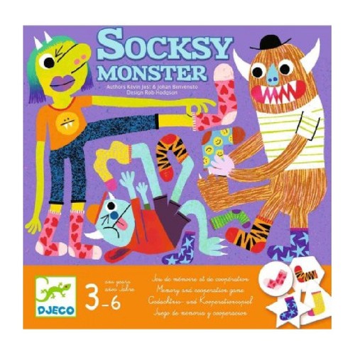 Socksy monster jeu de - socksy,