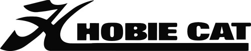 Hobie cat marine boat sticker - hobie,