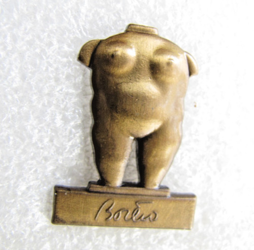 Pin botero numéroté - pin's,