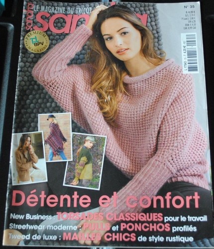 Magazine tricot sandra 35 - magazine, n°35