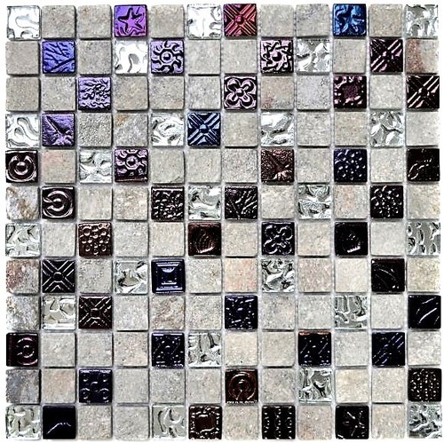 Carrelage mosaïque verre - carrelage,