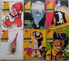 Lot 6 SPIROU magazine - 1984