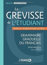 Le Grevisse de létudiant 