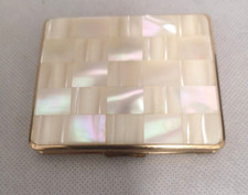 Superbe  ancien poudrier  en