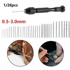 Perceuse à main électrique 25 pièces forets mandrin circuit imprimé panneau