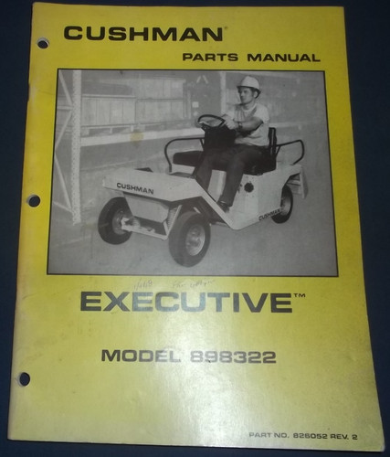 Cushman 898322 catalogue - 898322,