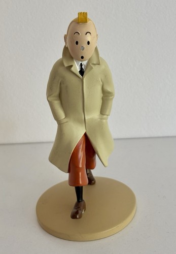 Tintin trench figurine - , resine