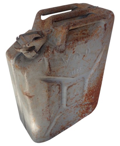 Jerrycan daté 1943 - gb, ww2