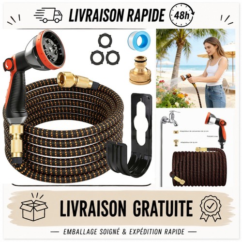 Tuyau arrosage extensible - tuyau,