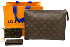 Louis Vuitton Monogram Poche Toilette 26 /PochetteCles/Multicles 4 Set4 NS061597