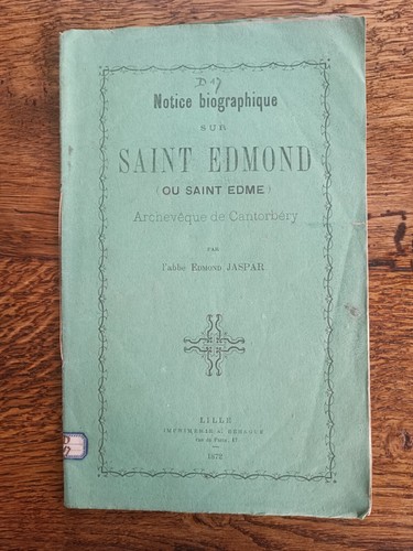 Livre notice biologique sur - livre,