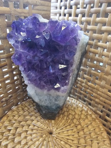 Natural purple amethyst - natural,