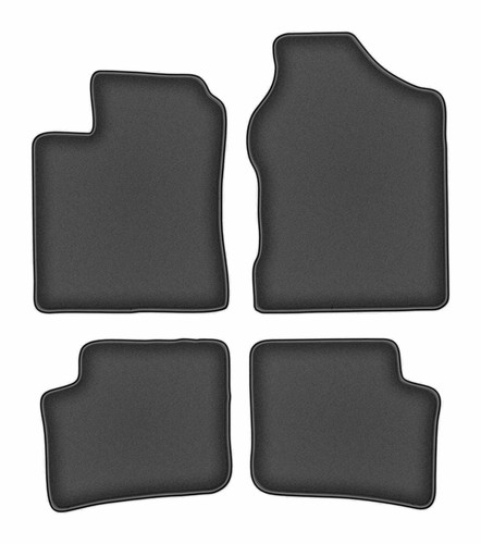 Jeu tapis velours - velours, graphite