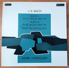 Vinyl BACH, Henri Honegger
